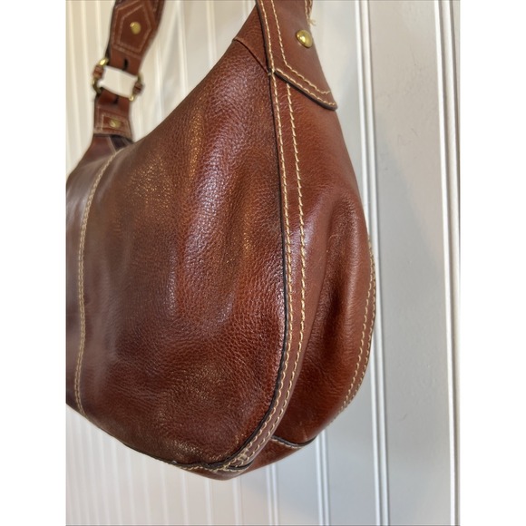 Wilson Leather Purse Y2K Cognac Brown - Picture 4 of 12